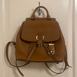 Michal Kors leather backpack from smoke free home!